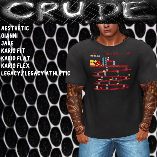 Donkey Kong Men's T-Shirt (MCT) <Wear Me>