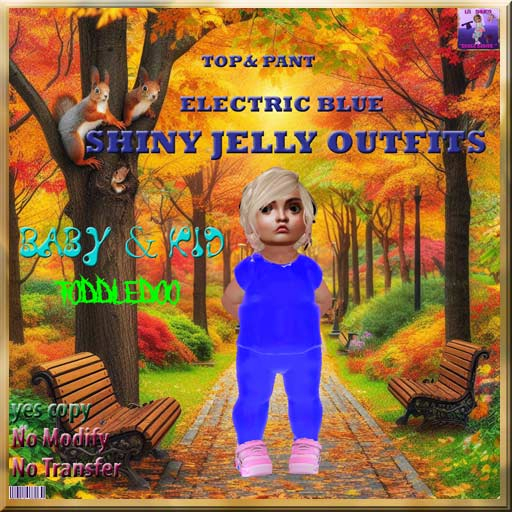 LIL BLUE jELLIES TOP & PANT