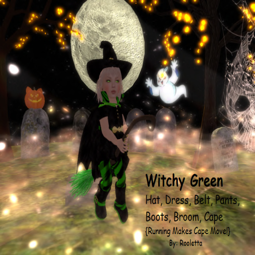 {HCM} Witchy Green {Boxed}