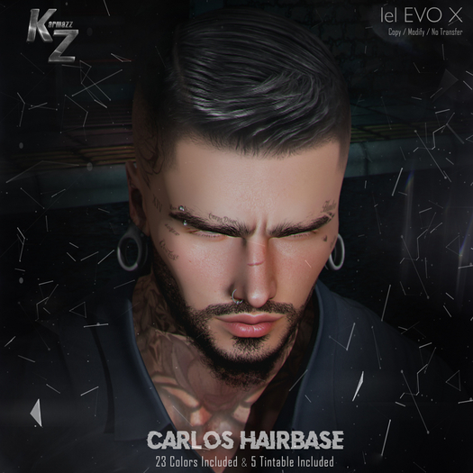 KARMAZZ Carlos Hairbase - EVOX