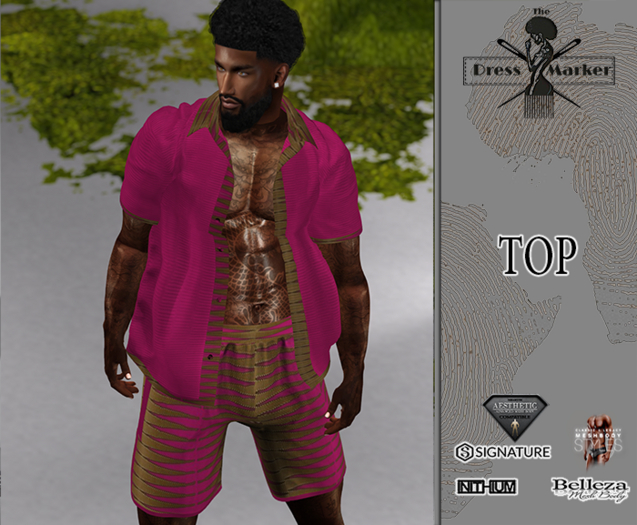 ~ DM ~ DIARABI SHIRT - pink