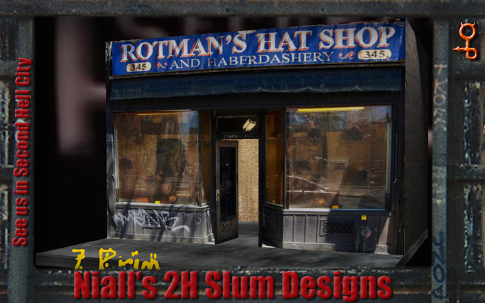 2H Building - Rothmans Hat Shop  (15x15)