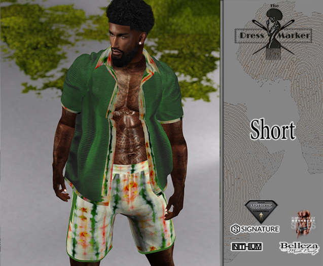 ~ DM ~ DIARABI SHORT - green