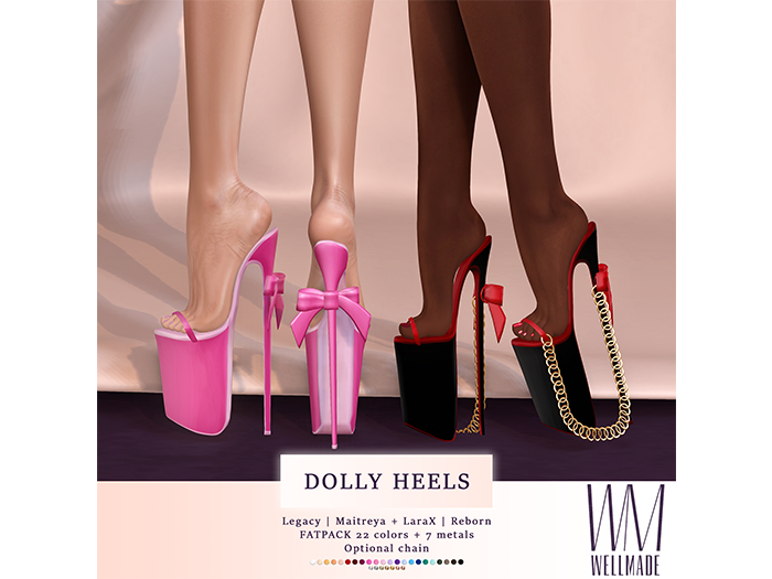 [WellMade] Dolly Heels 