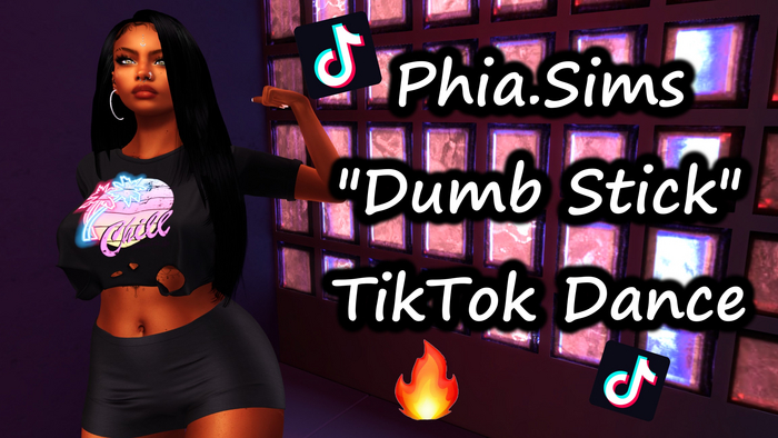 Phia.Sims Dumb Stick TikTok Dance Animation
