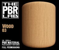 The PBR Lab - Wood 03 - PBR Material & 3D Textures