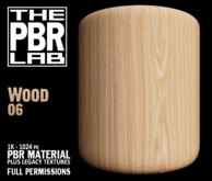 The PBR Lab - Wood 06 - PBR Material & 3D Textures