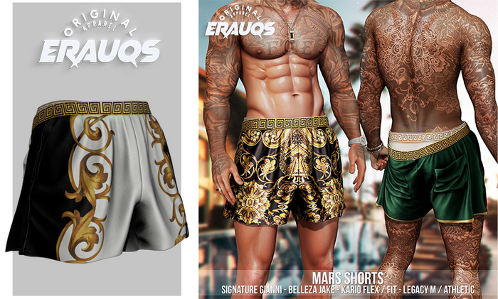 [ ERAUQS ] - Mars Shorts - 03