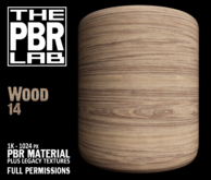 The PBR Lab - Wood 14 - PBR Material & 3D Textures