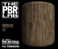 The PBR Lab - Wood 15 - PBR Material & 3D Textures