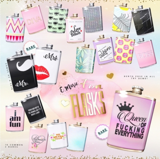 e.marie // Flask - Marble