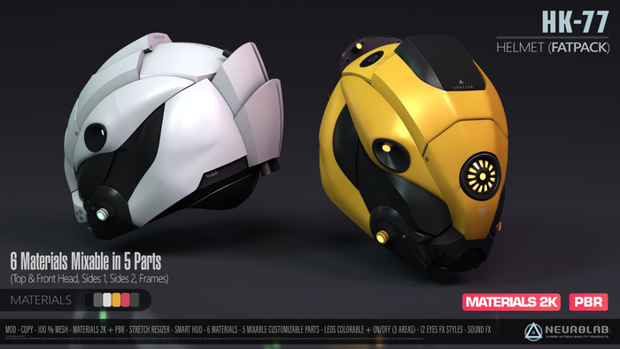 HELMET HK-77 (FATPACK + PBR) [Neurolab Inc.]