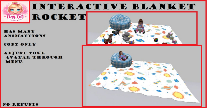 TTV Interactive Rug ROCKET