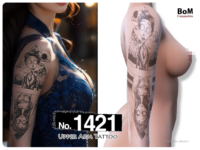 (Upper Arm Tattoo) No.1421