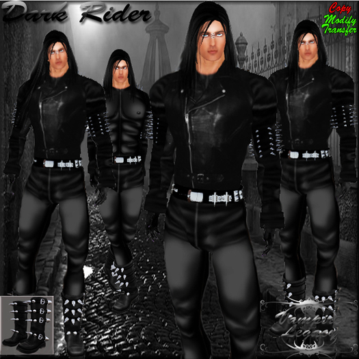Vampire Legacy - Dark Rider,vampire,dark,goth,biker,steampunk.