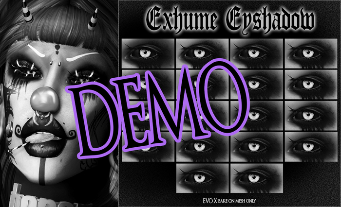 Spookshow - EVO X - Exhume Eyeshadow - DEMO