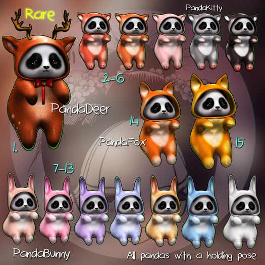 14.Yokai - Panda Mood - PandaFox (red)
