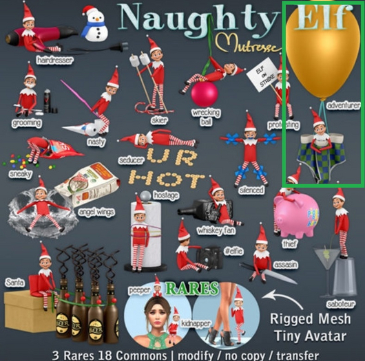 Mutresse-Adventurer-Naughty Elf