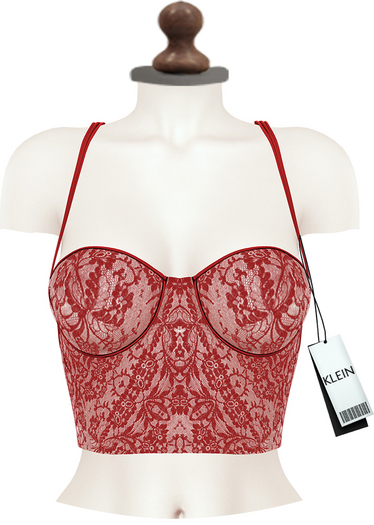 KLEIN"Dina" Top-Red