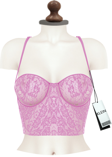 KLEIN"Dina" Top-Pink
