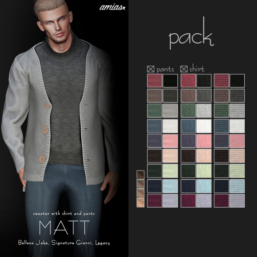 amias - MATT set pack