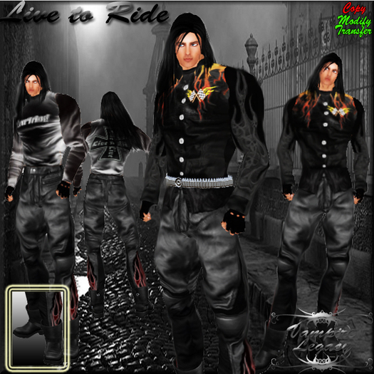 Vampire Legacy - Live To Ride - Classic Avatar & BoM [ Bakes on Mesh ]