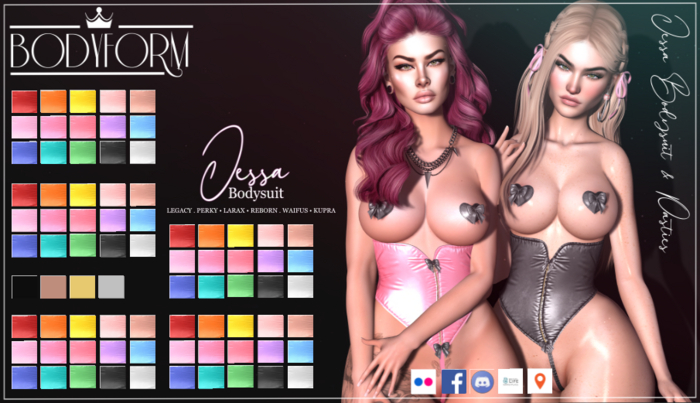 :*:BODYFORM:*: Jessa Bodysuit . FATPACK . BOX//WEAR