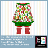 Toddleedoo Romper 2 Set (Boxed)