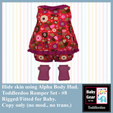 Toddleedoo Romper 8 Set (Boxed)