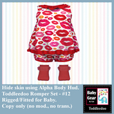 Toddleedoo Romper 12 Set (Boxed)