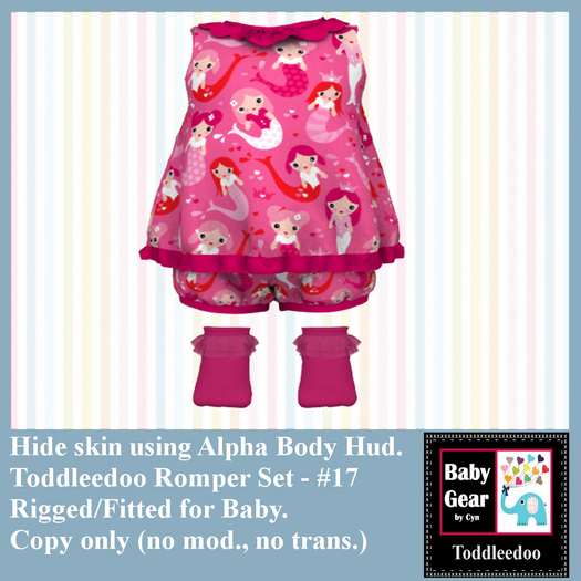 Toddleedoo Romper 17 Set (Boxed)