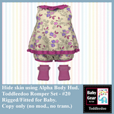 Toddleedoo Romper 20 Set (Boxed)