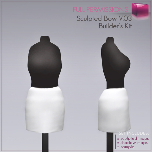 Full Perm Sculpted Skirt - 02  Builder's Kit Set