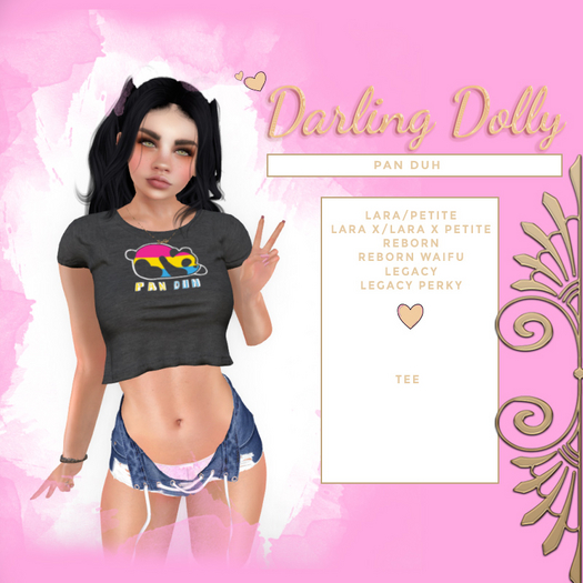 ::Darling Dolly:-PanDuh Tee(add)