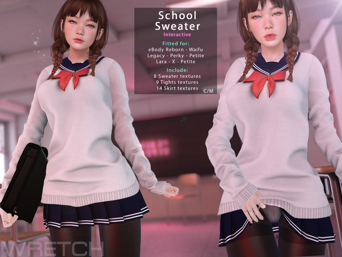 :: Wretch :: School Sweater Maitreya