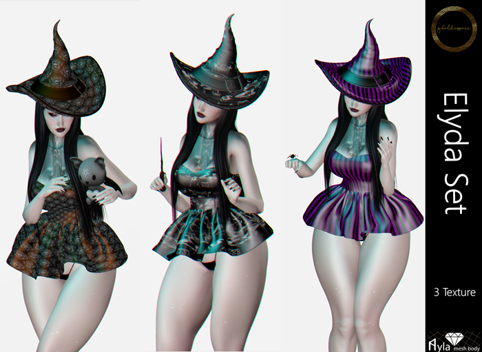 ::G.B-Elyda Set:: Vallore Ayla / Witch / Halloween