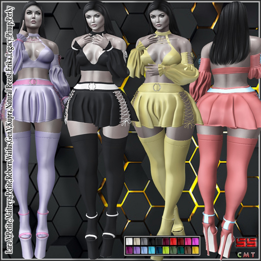 [SS] Charlisa Outfit Pack 2 DEMO [ 14 mesh size ]