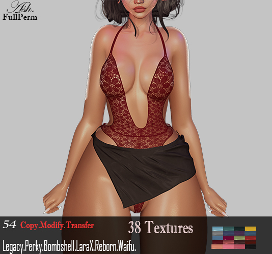 Ash.Full Perm.Model 54 Textures