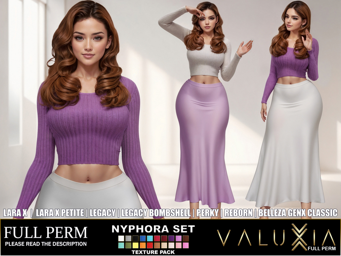 VALUXIA[FP] - Nyphora Set Texture Pack FULL PERM