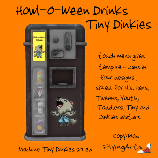 !FA! HOWLoween Drinks Tiny Dinkies