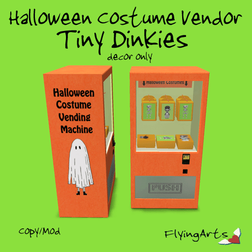 !FA! Halloween Costume Vendor Tiny Dinkies