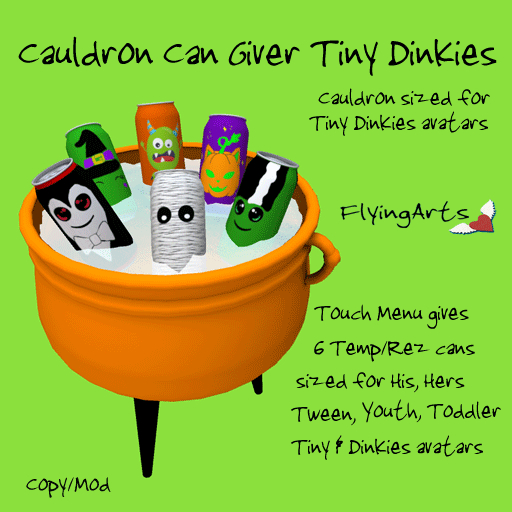 !FA! Cauldron Can Giver Tiny Dinkies