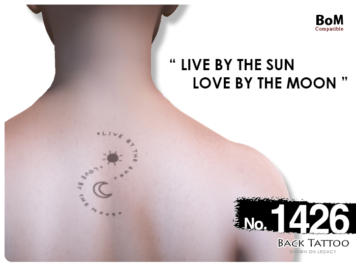 (Back Tattoo) No.1426
