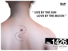(Back Tattoo) No.1426