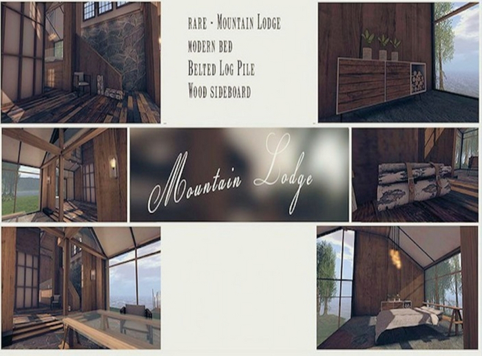 Scarlet Creative Mountain Lodge Side Board