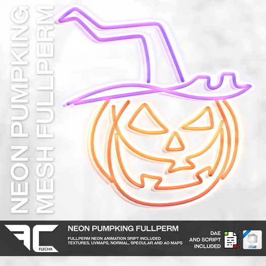FLECHA Neon Pumpking Fullperm