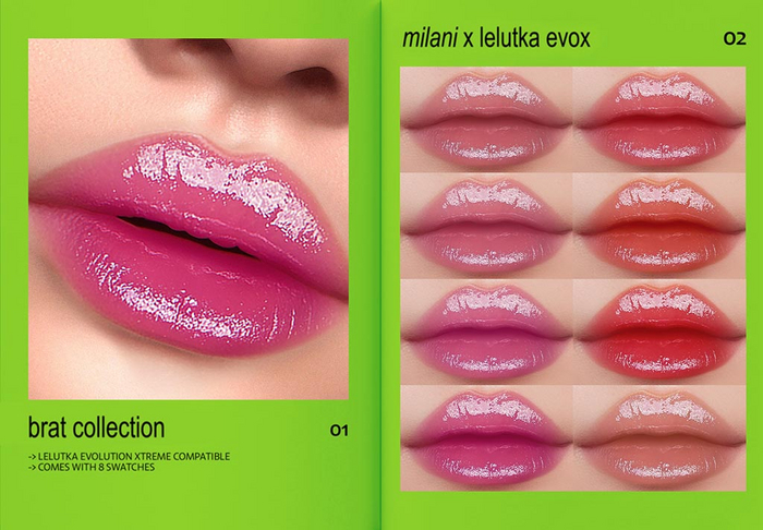 MILANI - "TALK TALK" LIP KIT / FATPACK