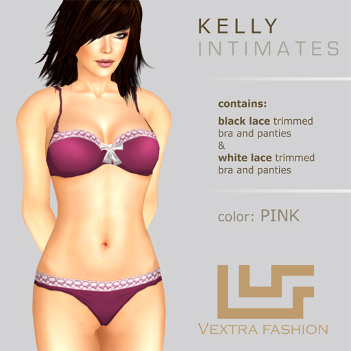 *VEXTRA FASHION* "Kelly" Intimates - Pink