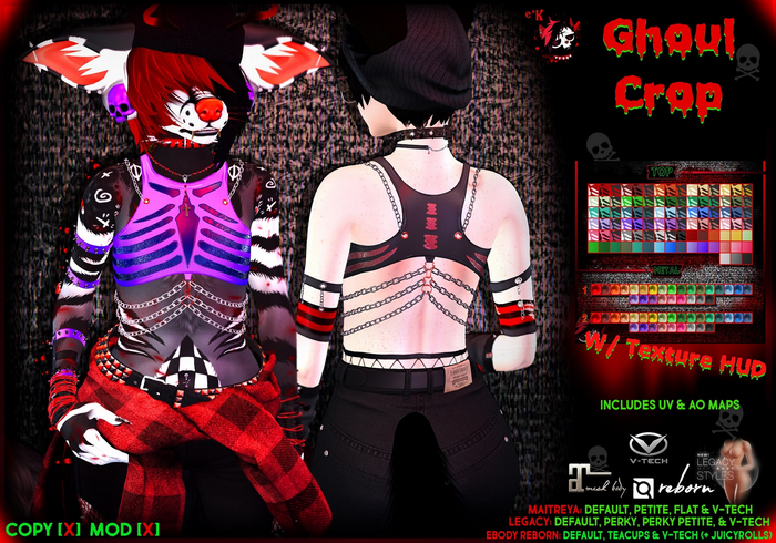 e*K Ghoul Crop - [Legacy, Maitreya & Reborn]