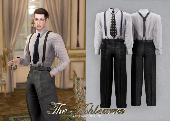 KLN SZN - The Ashbourne 1940s Ensemble Black